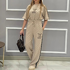 LN Premium Desenli Vizon Takım